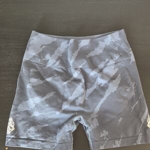Darc Sport Blue Camouflage Athletic Shorts